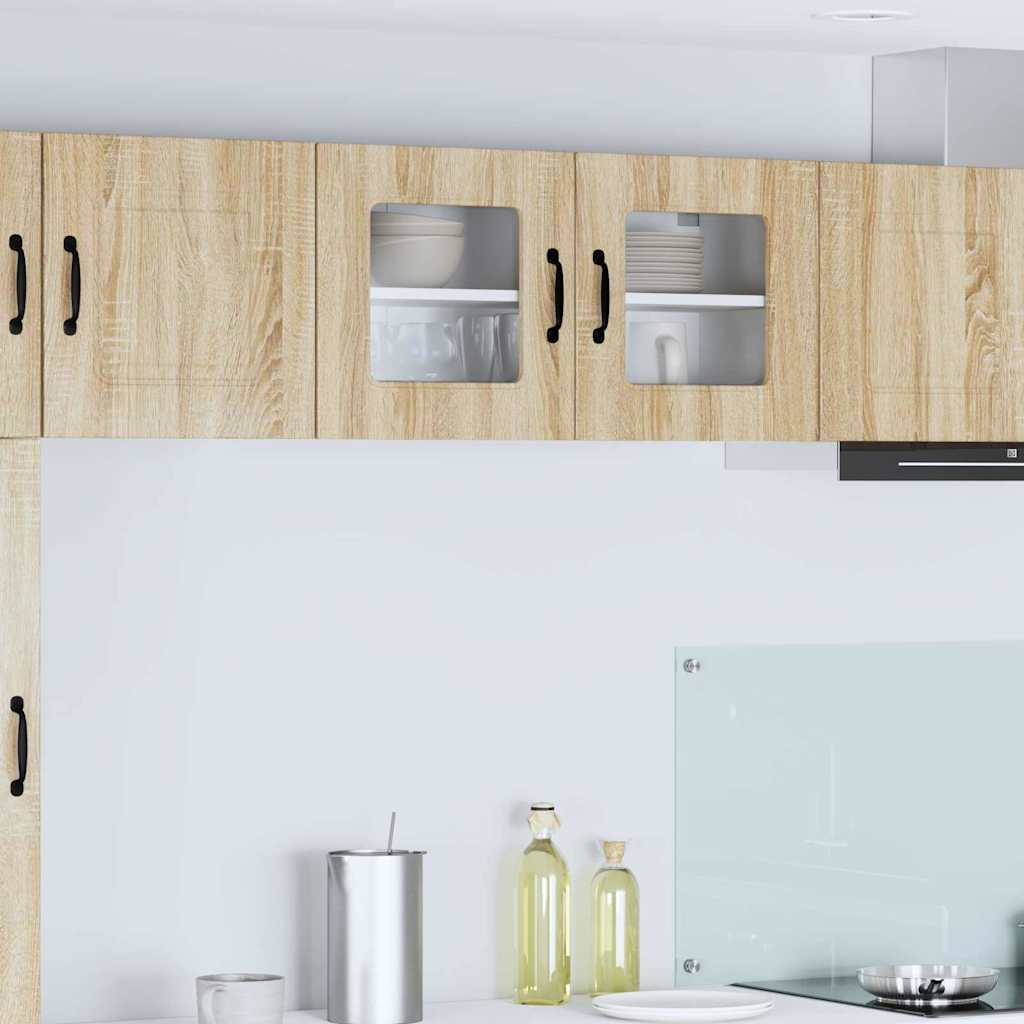 Kitchen Wall Cabinet Sonoma Oak 80 x 31 x 40 cm Engineered Wood